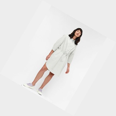 Aigle A Long Sleeves Vestito Shirt With Dry Fast And Uvc Function Vestito Donna Bianche | QWT-952068