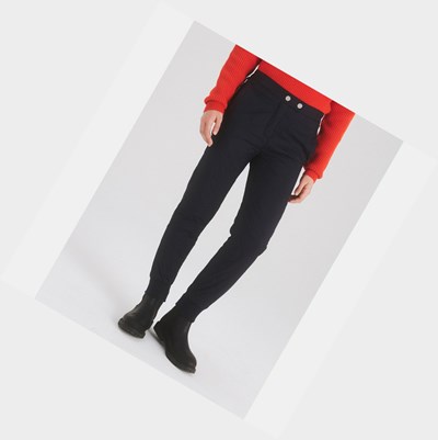 Aigle The Trapuntato Pantaloni Donna Nere | QYC-302946