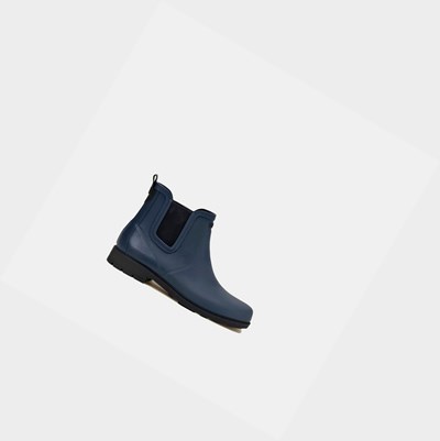 Aigle The Ultra-comfortable Rubber Stivaletti Chelsea Uomo Blu Marino | JAQ-261738