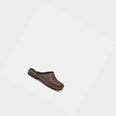 Aigle The Ultra-light Fur-lined Zoccoli Donna Bordeaux | UDJ-594217