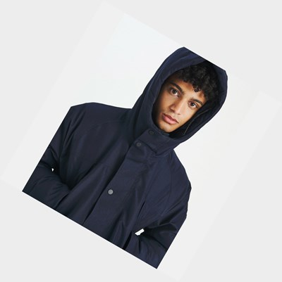 Aigle This Season's Must-have Mtd Giacche Parka Uomo Blu Marino | THO-245731